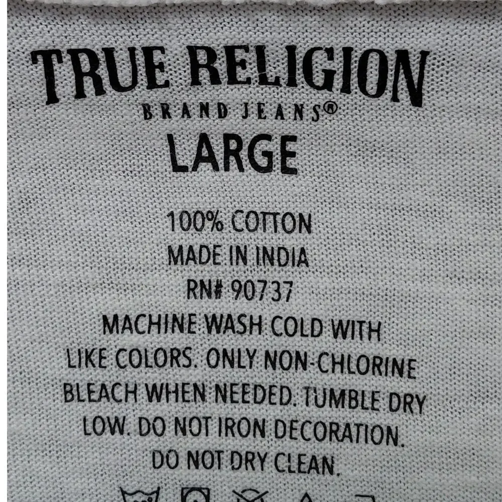 True Religion fit tip